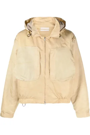 RANRA Panelled hooded jacket