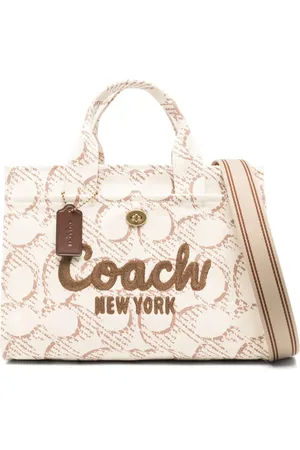 Coach Signature canvas tote bag
