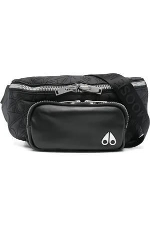 Moose Knuckles Quilted-logo belt bag