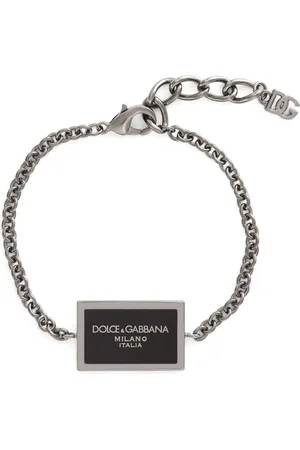 Dolce & Gabbana Logo-plaque bracelet