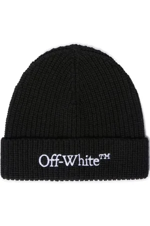 OFF-WHITE Logo-embroidered beanie