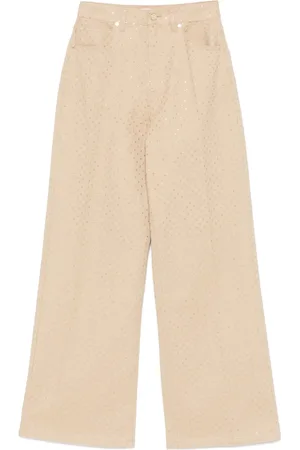 Sandro Crystal-embellished jeans