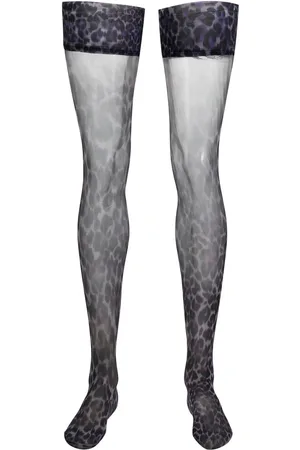 Marlies Dekkers Peekaboo leopard-print tights