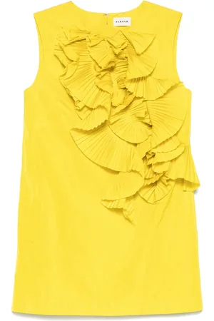 P.A.R.O.S.H. Ruffled-detail mini dress