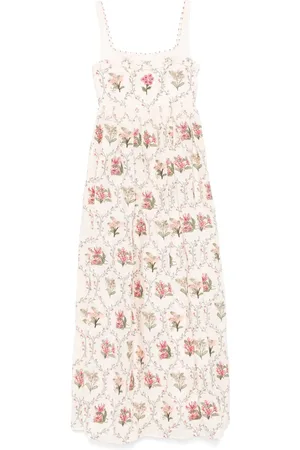Agua by Agua Bendita Barbara Orquidea maxi dress