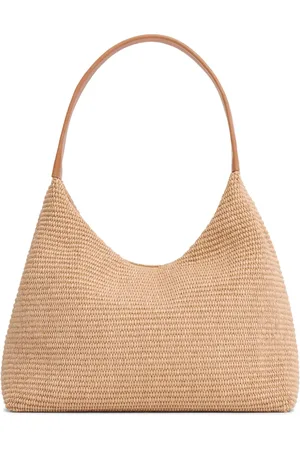 Mansur Gavriel Candy raffia shoulder bag