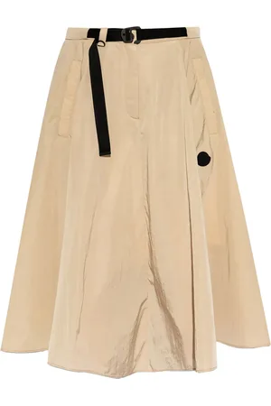 Moncler Belted midi skirt