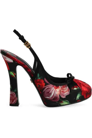 Dolce & Gabbana Floral-print pumps