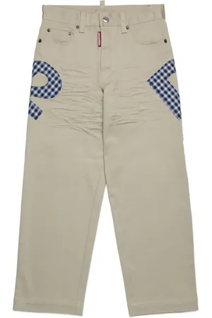 Dsquared2 Logo-patch trousers