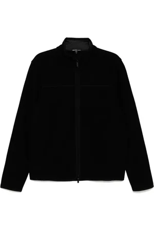 James Perse Funnel-neck jacket