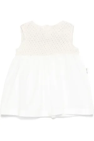 TEDDY & MINOU Pointelle knit-detail dress