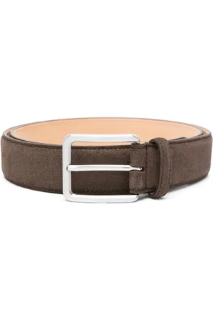 Boggi Milano Buckle-fastening suede belt