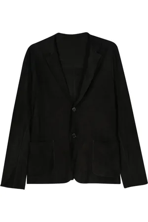 SALVATORE SANTORO Suede leather blazer