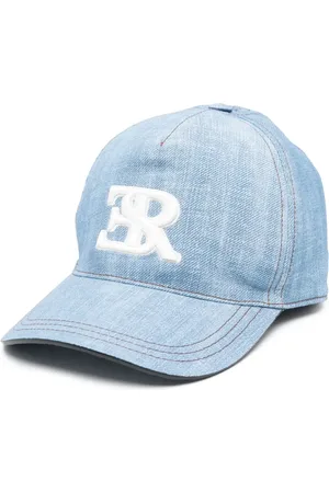 ERMANNO SCERVINO Denim-print cap