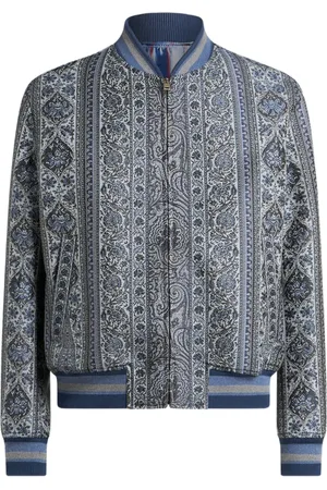 Etro Floral-jacquard bomber jacket