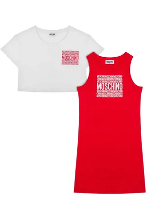 Moschino Logo-print dress and T-shirt set
