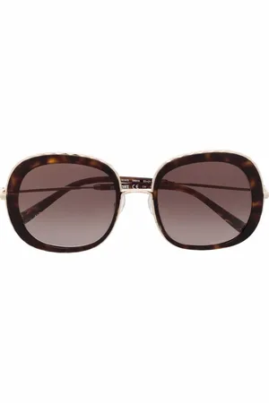 Missoni Hammered-trim sunglasses