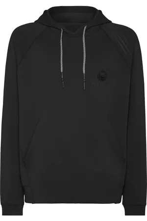 Philipp Plein Logo-patch hoodie