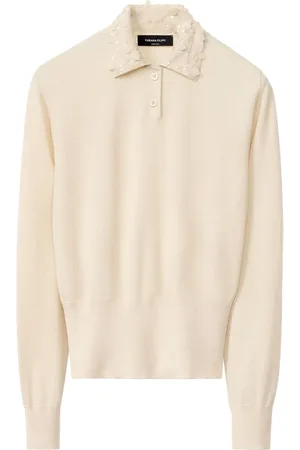 Fabiana Filippi Fine-knit polo top