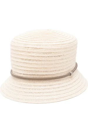 PESERICO SIGN Leather-strap hat