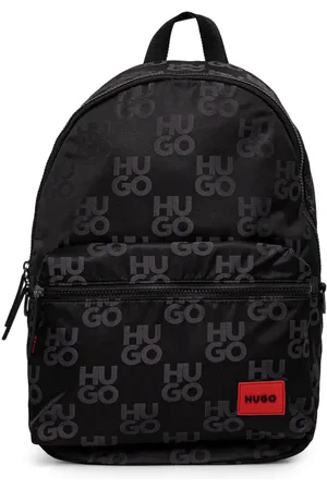 HUGO BOSS Logo-pattern backpack