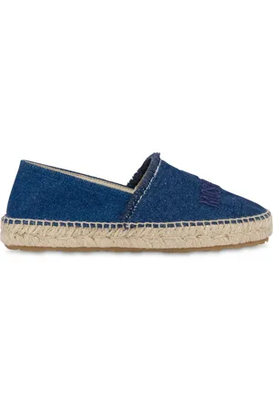 Moschino Logo-embroidered espadrilles