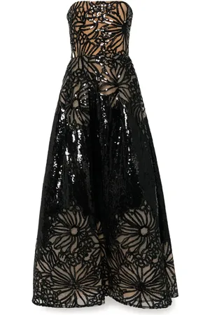 Elie saab Sequin-embroidered gown