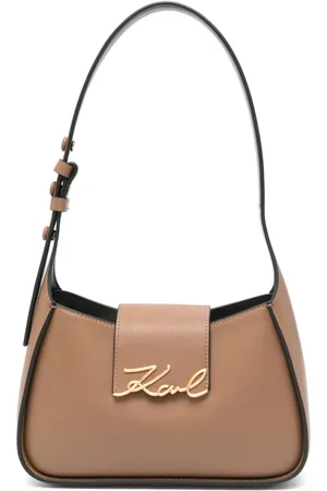 Karl Lagerfeld Logo plaque shoulder bag