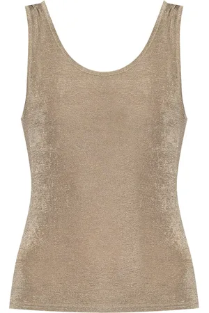 Ami Scoop-neck top