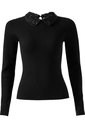 Carolina Herrera Embroidered knitted top