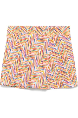 Missoni Zigzag-print swim skirt