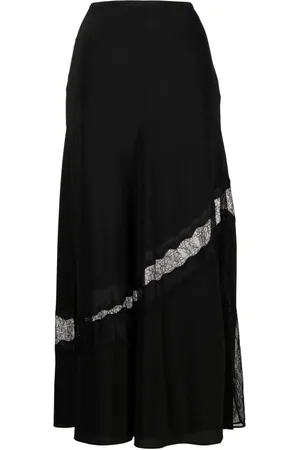 Zadig & Voltaire Jayal silk midi skirt