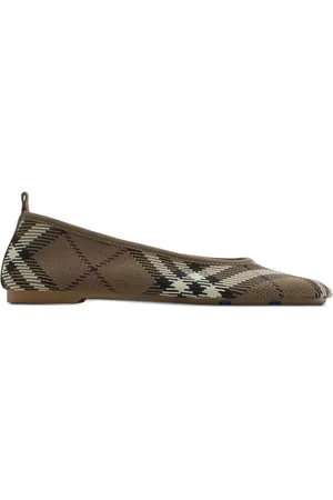 Burberry Check Knit Baby ballet flats