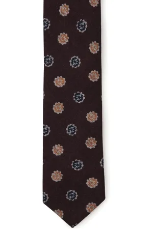 LARDINI Flowers motif tie