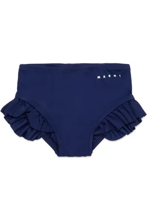 Marni Logo-print swim briefs