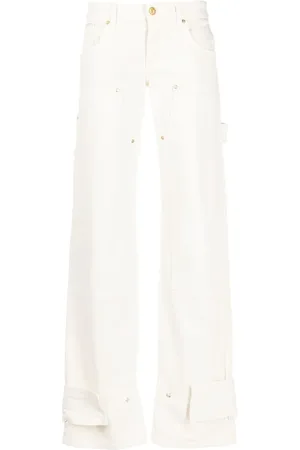 BLUMARINE Wore-leg oversize trousers
