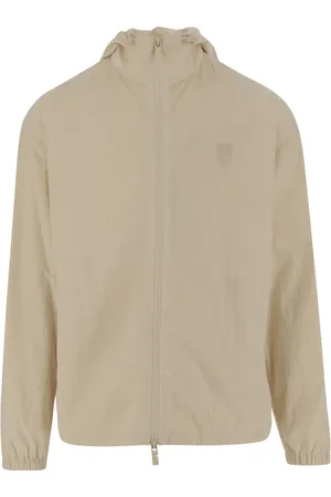 Burberry Logo-embroidered jacket