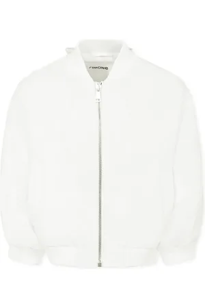 Simonetta Bow-detail bomber jacket