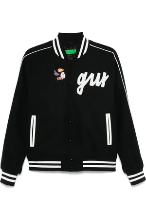 Garment Workshop Logo-patch varsity jacket