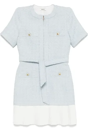 Sandro Tweed mini dress