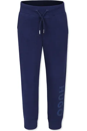 HUGO BOSS Cotton-blend track pants