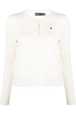 Ralph Lauren Logo-embroidered round-neck cardigan