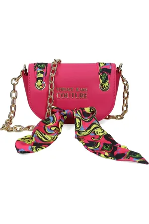 VERSACE Baroque-print shoulder bag