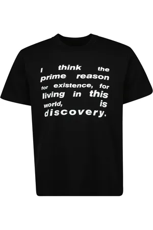 SACAI Slogan-print T-shirt