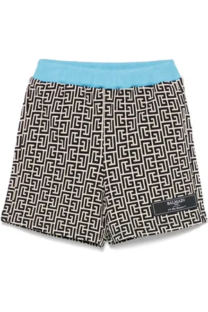 Balmain Labyrinth-jacquard shorts