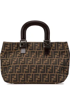 Fendi 2000-2010 Small Zucca Canvas Twins tote bag