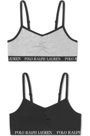 Ralph Lauren Logo-underband cotton bra (set of two)