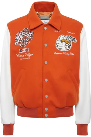 Philipp Plein Coster College PP Ducks bomber jacket