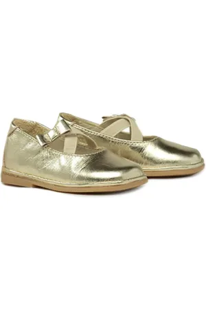PèPè Laminated ballerina shoes