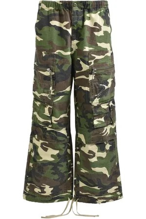 Breathe Camouflage-print trousers